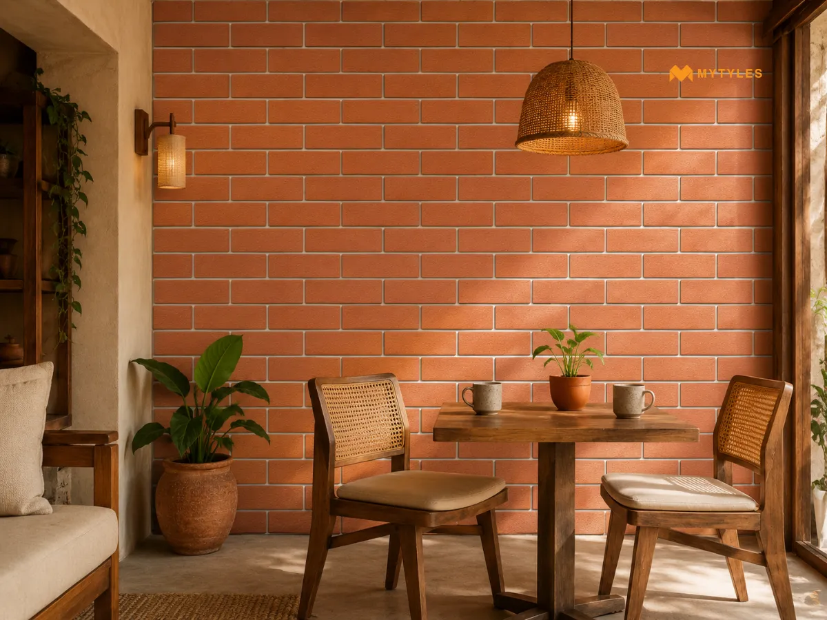 Brick Cladding Tiles for Rustic and Cafe-Style Walls